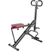 image:imageVEVOR Squat Machine Deep Squat Rowing Machine for Home Easy Setup amp Foldable Exercise Equipment Glute Trainer Machine with 23 HighStrength Resistance Bands Glutes amp Leg Home Workout Machine3 HighStrength Resistance Bands