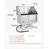 image:imageVEVOR Stainless Steel Dog Washing Station 62 inch Pet Grooming Tub wStairs PE Water Filter Board Faucet amp Showerhead amp Soap Holder Dog Bathtub for Large amp Medium amp Small Pets Right DoorElectric Right Door