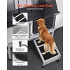 image:imageVEVOR Stainless Steel Dog Washing Station 62 inch Pet Grooming Tub wStairs PE Water Filter Board Faucet amp Showerhead amp Soap Holder Dog Bathtub for Large amp Medium amp Small Pets Right DoorRight RAMP