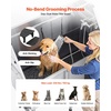 image:imageVEVOR Stainless Steel Dog Washing Station 62 inch Pet Grooming Tub wStairs PE Water Filter Board Faucet amp Showerhead amp Soap Holder Dog Bathtub for Large amp Medium amp Small Pets Right DoorRight RAMP
