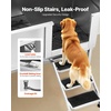 image:imageVEVOR Stainless Steel Dog Washing Station 62 inch Pet Grooming Tub wStairs PE Water Filter Board Faucet amp Showerhead amp Soap Holder Dog Bathtub for Large amp Medium amp Small Pets Right DoorRight STAIRS