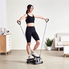 image:imageVEVOR Stair Stepper Mini Stepper for Exercise at Home Hydraulic Fitness Stepper with Resistance Bands Full Body Workout Cardio Equipment Stair ClimberAdjustable Stair Stepper