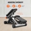 image:imageVEVOR Stair Stepper Mini Stepper for Exercise at Home Hydraulic Fitness Stepper with Resistance Bands Full Body Workout Cardio Equipment Stair ClimberAdjustable Stair Stepper