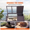 image:imageVEVOR Tortoise Habitat Cedar Wooden Tortoise House Indoor amp Outdoor Tortoise Enclosure with Light Stand Reptile Enclosure Small Animal Cage with Stand Legs for Gecko Lizard SnakeD With Casters Legs