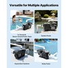 image:imageVEVOR Variable Speed Pool Pump 15 HP AC 220240V 115 GPM InAbove Swimming Pool Pump with Filter Basket Powerful Self Priming Programmable Timer for Inground and Above Ground Swimming Pool3 HP
