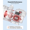 image:imageVEVOR Variable Speed Pool Pump 15 HP AC 220240V 115 GPM InAbove Swimming Pool Pump with Filter Basket Powerful Self Priming Programmable Timer for Inground and Above Ground Swimming Pool15 HP