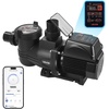 image:imageVEVOR Variable Speed Pool Pump 2 HP AC 220240V 145 GPM InAbove Swimming Pool Pump with Filter Basket Powerful Self Priming Programmable Timer for Inground and Above Ground Swimming Pool15 HP
