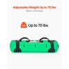 image:imageVEVOR Water Weights Aqua Bag Large Aqua Bags for Workout Adjustable Portable Stability Fitness amp Full Body Exercise Equipment for Strength Core and Balance Training Home Gym Exercise Clear70 lbs