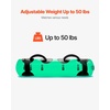 image:imageVEVOR Water Weights Aqua Bag Large Aqua Bags for Workout Adjustable Portable Stability Fitness amp Full Body Exercise Equipment for Strength Core and Balance Training Home Gym Exercise Clear50 lbs
