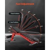 image:imageVEVOR Weight Bench 1200lbs Heavy Duty Stable Weight Bench Press for Full Body Workout Adjustable Exercise Sit up Bench for Home Gym Strength Training Flat Bench with Quick Folding amp Fast Adjustment