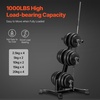 image:imageVEVOR Weight Plate Rack Vertical Weight Plate Tree for 2Inch Weight Plates Standard Weight Plate Tree with Wheels 1000 lbs Load Capacity Weight Storage Holder Home Gym Barbell Rack Storage StandBlack
