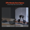 image:imageVEVOR Weight Plate Rack Vertical Weight Plate Tree for 2Inch Weight Plates Standard Weight Plate Tree with Wheels 1000 lbs Load Capacity Weight Storage Holder Home Gym Barbell Rack Storage StandBlack