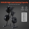 image:imageVEVOR Weight Plate Rack Vertical Weight Plate Tree for 2Inch Weight Plates Standard Weight Plate Tree with Wheels 1000 lbs Load Capacity Weight Storage Holder Home Gym Barbell Rack Storage StandBlack