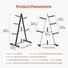 image:imageVEVOR Weight Plate Rack Vertical Weight Plate Tree for 2Inch Weight Plates Standard Weight Plate Tree with Wheels 1000 lbs Load Capacity Weight Storage Holder Home Gym Barbell Rack Storage StandBlack