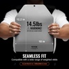 image:imageVEVOR Weight Vest Plates 5758751451975 LB Pairs Premium Steel Weighted plates Additional Weight for Weight Vests for Strength Training Running Fitness Heavy Workouts145LB2 Curved Plates