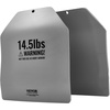 image:imageVEVOR Weight Vest Plates 5758751451975 LB Pairs Premium Steel Weighted plates Additional Weight for Weight Vests for Strength Training Running Fitness Heavy Workouts145LB2 Curved Plates