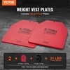 image:imageVEVOR Weight Vest Plates 5758751451975 LB Pairs Premium Steel Weighted plates Additional Weight for Weight Vests for Strength Training Running Fitness Heavy Workouts875LB2 Plates