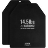 image:imageVEVOR Weight Vest Plates 5758751451975 LB Pairs Premium Steel Weighted plates Additional Weight for Weight Vests for Strength Training Running Fitness Heavy Workouts145LB2 Plates