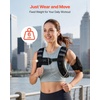 image:imageVEVOR Weighted Vest 6lbs8lbs10lbs25lbs Body Weight Vest for Men Women with Reflective Stripe Adjustable Buckle Workout Equipment for Strength Training Running Jogging Fitness Muscle Building Weight Loss6 lbs