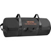 image:imageVEVOR Workout Sandbag Heavy Duty Workout Power Bags with Handles 125200 lbs Adjustable Slam Bag for Fitness Strength Weight Training CrossTraining Home Gym Exercise Black Unfilled