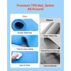 image:imageVEVOR140 lbs Capacity Folding Training KipBlue Mat