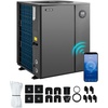image:imageVEVOR 14710 BTU Heat Pump for Above Ground Pool Electric Pool Heater with Heating amp Cooling Dual Mode Max COP 513 Smart Inverter Compressor Low Noise GFCI Protection for up to 3962 Gal SwimmingTop Air Outlet 27000 Gallons