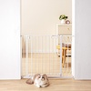 image:imageVEVOR 29546 Extra Wide Baby Gate for Stairs Auto Close Dog Gate for The House Easy Install Pressure Mounted Pet Gates for Doorways Easy Walk Thru Wide Safety Gate for Dog WhiteWhite