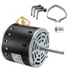 image:imageVEVOR 34HP Furnace Blower Motor 208230V 385Amps 1075RPM 5 Speeds CWCCW Rotation 48 Frame 48 Shaft Length 10F450V Capacitor  11 Hold Hoop1