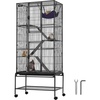 image:imageVEVOR 69 Rolling Metal Ferret Cage Large 4Tier Cage Small Animal Cage with Ramps amp Tray Easy to Set up for Pet Mice Hamster Guinea Pig Chinchilla Squirrel Hedgehogs Bunny