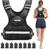 image:imageVEVOR Adjustable Weighted Vest 410lbs2032lbs2440lbs40lbs Comfortable XShape Body Weight Vest Set with 68 Weight Packs and Reflective Stripe for Men Women Workout Equipment for Strength Training Running Jogging2440 lbs