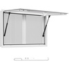 image:imageVEVOR Concession Window Aluminum Alloy Frame Service Windows for Food Truck Up to 85 Degrees Stand Serving Window with Awning Door and Drag Hook 4 leftampright sliding windowsno glass 48 W x 36 H2 leftright sliding Screens