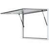 image:imageVEVOR Concession Window Aluminum Alloy Frame Service Windows for Food Truck Up to 85 Degrees Stand Serving Window with Awning Door and Drag Hookwhole piece 74x40inwhole piece