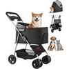 4 wheels  For Pets up to 35 Pound