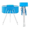 image:imageVEVOR Portable Dog Bathtub Elevated amp Foldable Spacesaving Pet Shower Station with Quick Drainage Bathing Tub for Washing amp Grooming Small and Medium Size Dogs and Cats Indoor amp Outdoor Light BlueLight Blue