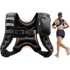 image:imageVEVOR Weighted Vest 6lbs8lbs10lbs25lbs Body Weight Vest for Men Women with Reflective Stripe Adjustable Buckle Workout Equipment for Strength Training Running Jogging Fitness Muscle Building Weight Loss6 lbs