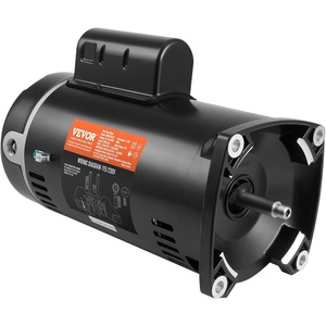 image:imageVEVOR 2 HP Pool Pump Motor 3450 RPM High Speed 230V 78 Amps 50F250V Capacitor 13 SF CCW Rotation 56Y Square Flange Replacement Motor for Swimming Pools Spa Centers15 hp56Y