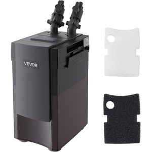 image:imageVEVOR 317GPH Canister Filter 3Stage External Aquarium Filter with Powerful Pump Water Circulation Cleaning Machine with Media for Large Fish Tanks and Aquariums Up to 100 Gallons for Freshwater264GPH