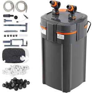 image:imageVEVOR Aquarium Filter 238GPH 3Stage Canister Filter 5575 Gallon UltraQuiet Internal Aquarium Filter with UV Protection Submersible Power Filter with Multiple Function for Fish Tanks 11W317GPHUV
