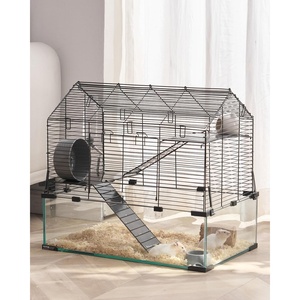 image:imageVEVOR Hamster Cage 360 Viewing Transparent Hamster Habitats Small Animal Cage228L x 150W x 213H