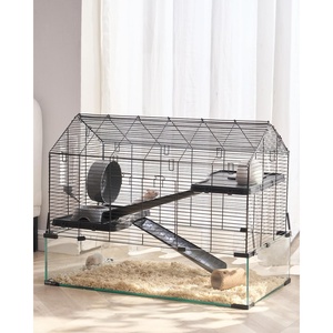 image:imageVEVOR Hamster Cage 360 Viewing Transparent Hamster Habitats Small Animal Cage295L x 173W x 240H