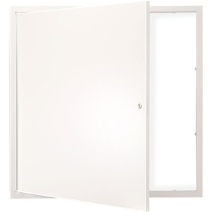 image:imageVEVOR Metal Access Panel for Drywall Ceiling 16 x 16 Inch Plumbing Access Doors with Cam Latch Lock HeavyDuty Steel Wall Hole Cover Easy Install Removable Hinged Panel for Wiring amp Cables Silver24x24in