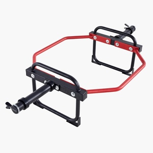 image:imageVEVOR Trap Bar Hex Bar 2Inch Hex Barbell 500 LBS Capacity Shrug Bars Weightlifting and Strength Training Equipment Home Gym for Squats Deadlifts Shoulder PressesRed