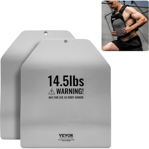 image:imageVEVOR Weight Vest Plates 5758751451975 LB Pairs Premium Steel Weighted plates Additional Weight for Weight Vests for Strength Training Running Fitness Heavy Workouts145LB2 Curved Plates