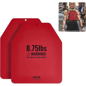 image:imageVEVOR Weight Vest Plates 5758751451975 LB Pairs Premium Steel Weighted plates Additional Weight for Weight Vests for Strength Training Running Fitness Heavy Workouts875LB2 Plates