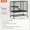 image:imageVEVOR 39 Rolling Metal Ferret Cage Large 2Tier Cage Small Animal Cage with Ramps amp Tray Easy to Set up for Pet Mice Hamster Guinea Pig Chinchilla Squirrel Hedgehogs Bunny