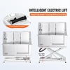 image:imageVEVOR 50 Pet Dog Bathing Station Electric Height Adjustment Professional Stainless Steel Dog Grooming Tub wSoap Box FaucetRich AccessoryBathtub for Multiple Pets Washing Sink for HomeRightRight Door