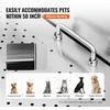 image:imageVEVOR 50 Pet Dog Bathing Station wStairs Professional Stainless Steel Dog Grooming Tub wSoap Box FaucetRich Accessory Dog Bathtub for LargeMediumSmall Pets Washing Sink for Home LeftSilver