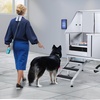 image:imageVEVOR 50 Pet Dog Bathing Station wStairs Professional Stainless Steel Dog Grooming Tub wSoap Box FaucetRich Accessory Dog Bathtub for LargeMediumSmall Pets Washing Sink for Home LeftSilver