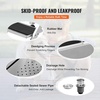 image:imageVEVOR 50 Pet Dog Bathing Station wStairs Professional Stainless Steel Dog Grooming Tub wSoap Box FaucetRich Accessory Dog Bathtub for LargeMediumSmall Pets Washing Sink for Home LeftSilver