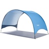 image:imageVEVOR Beach Tent Sun Shelter for 4 Person UPF 50 Protection Portable Sun Shade Canopy with Carrying Bag amp Ground Stakes Lightweight and Easy Setup Beach Umbrella for Camping Fishing Outdoor Picnic